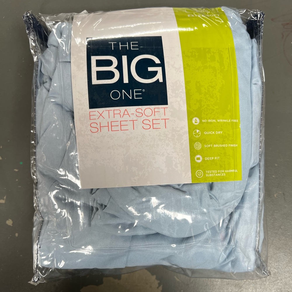 The big one extra soft sheet set